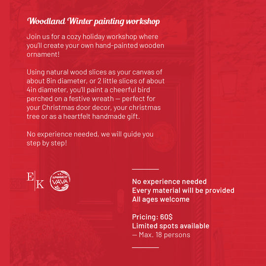 Woodland Winter Painting - Nov 26th