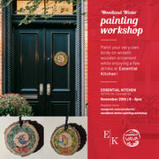 Woodland Winter Painting - Nov 26th