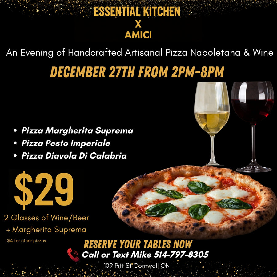 An Artisinal Pizza and 2 Drink Combo Special - Dec 27th