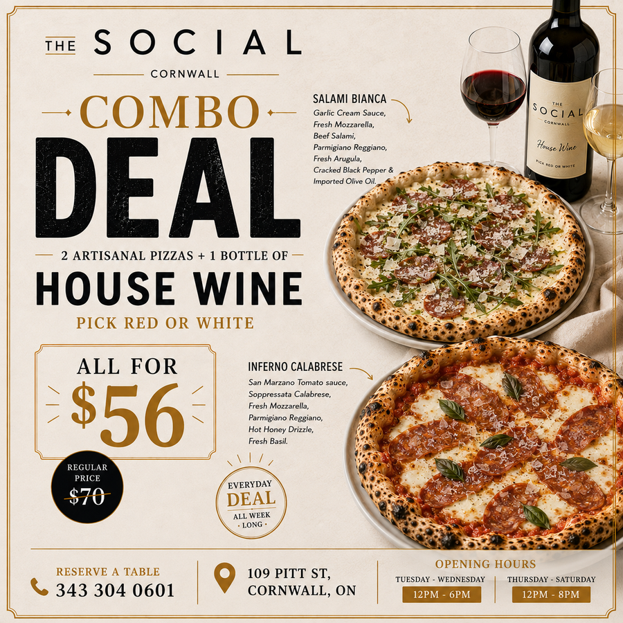 Two Pizza Special