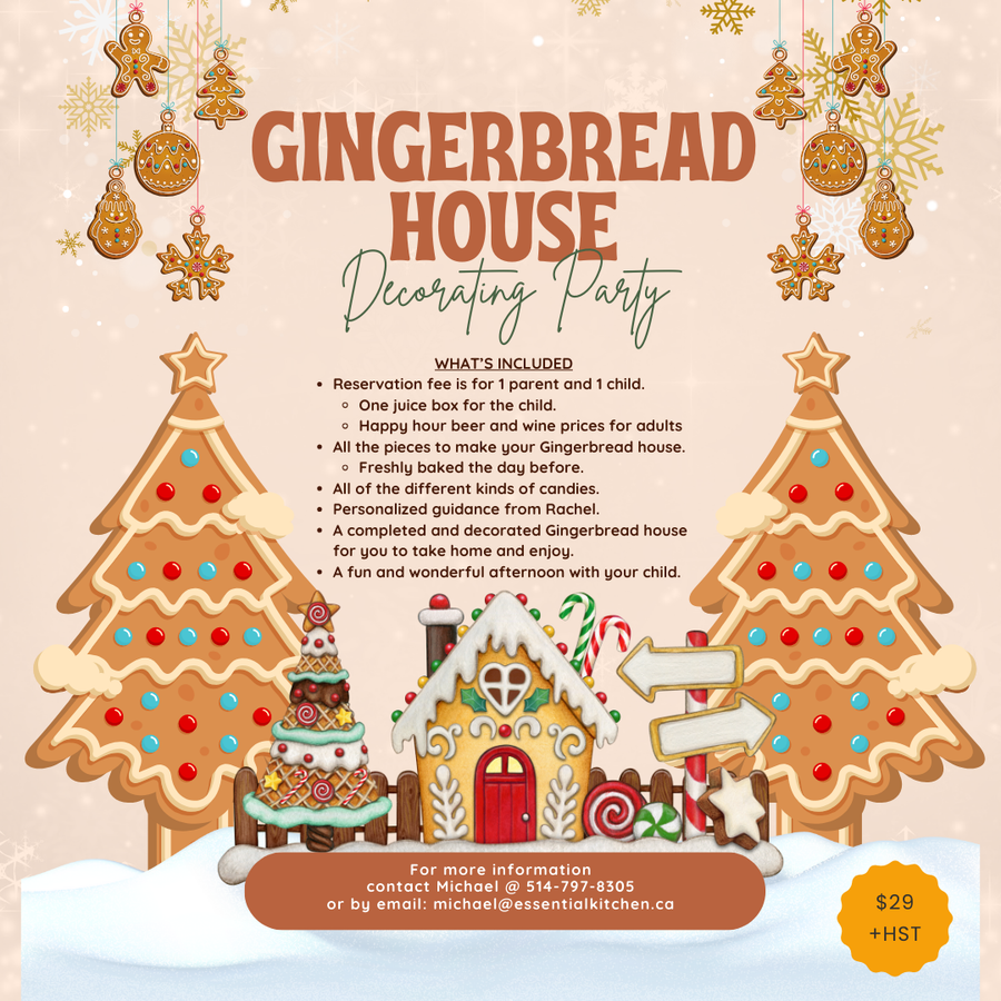Gingerbread House Decorating Party – Parents + Kids