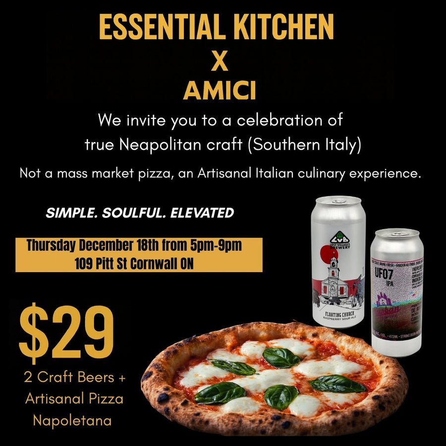An Artisinal Pizza and 2 Beers Combo Special - Dec 18th