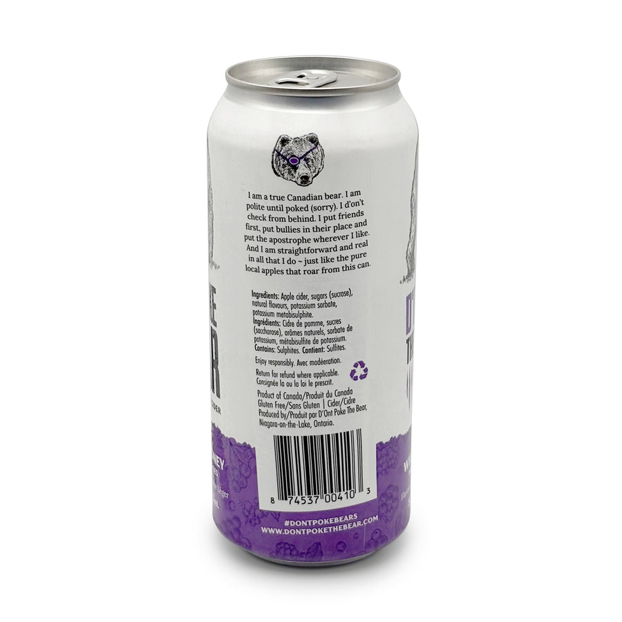 Don't Poke The Bear Wildberry Honey Cider - Ciders (Niagara-On-The-Lake)