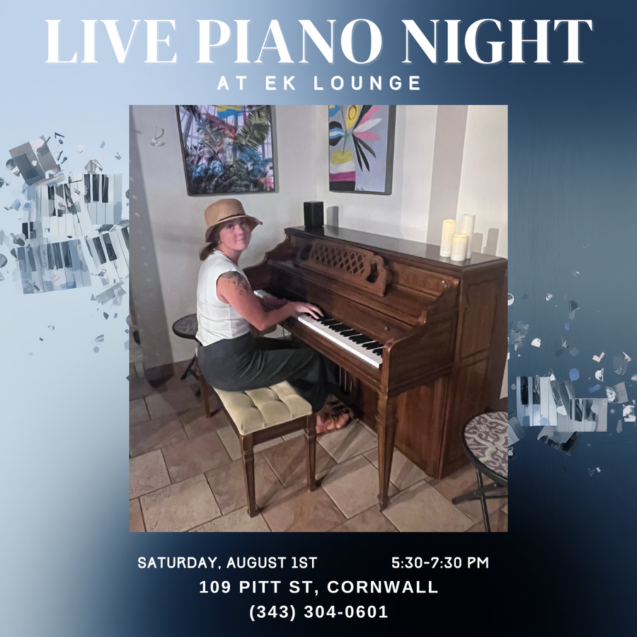 Live Piano Night at EK - Saturday, Aug 1st