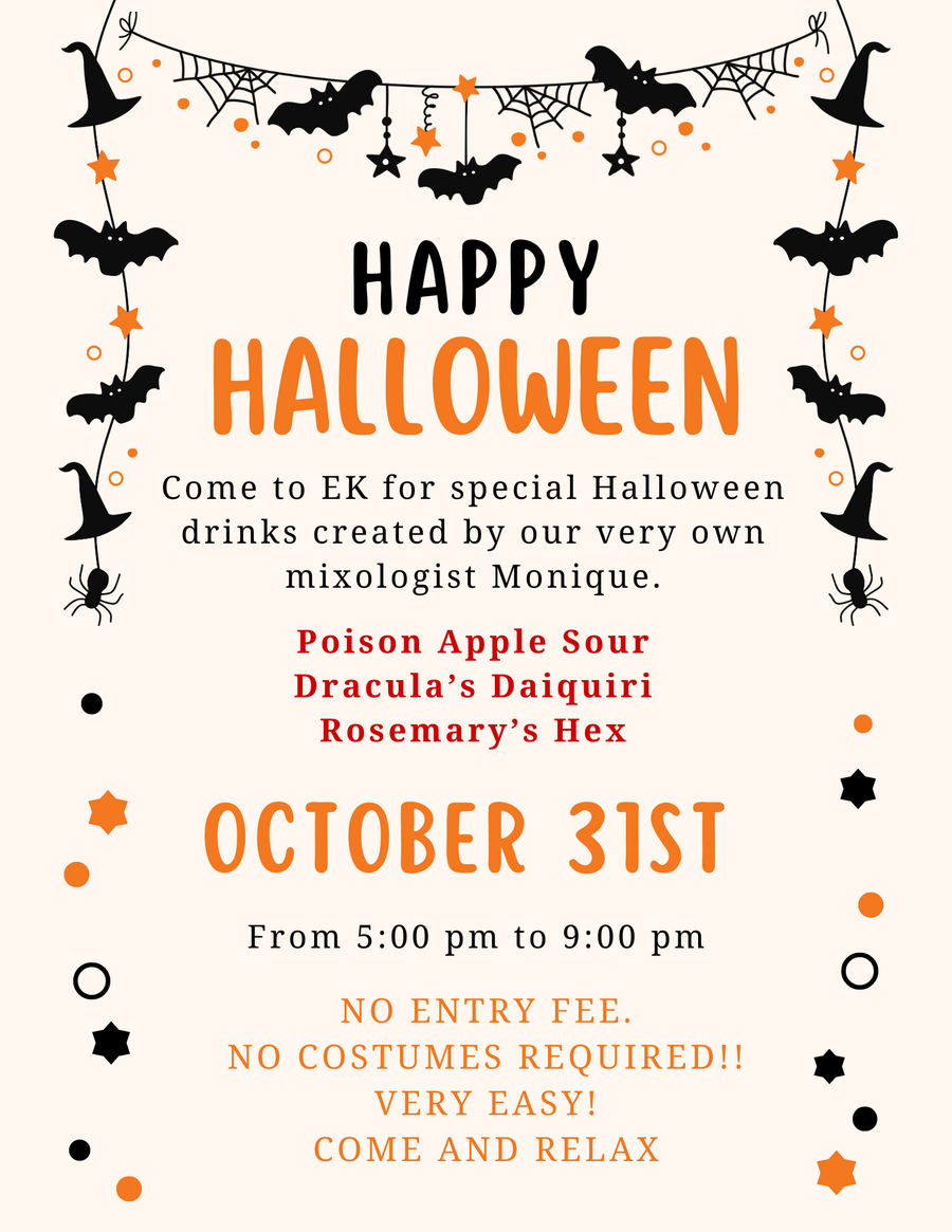 Special Halloween Drinks!!