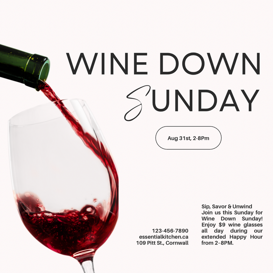Wine Down – All Day Wine Happy Hour