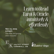 Learn to Read Tarot by Olivia - Nov 23rd