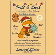 Craft & Snack Night – Resin Ornament