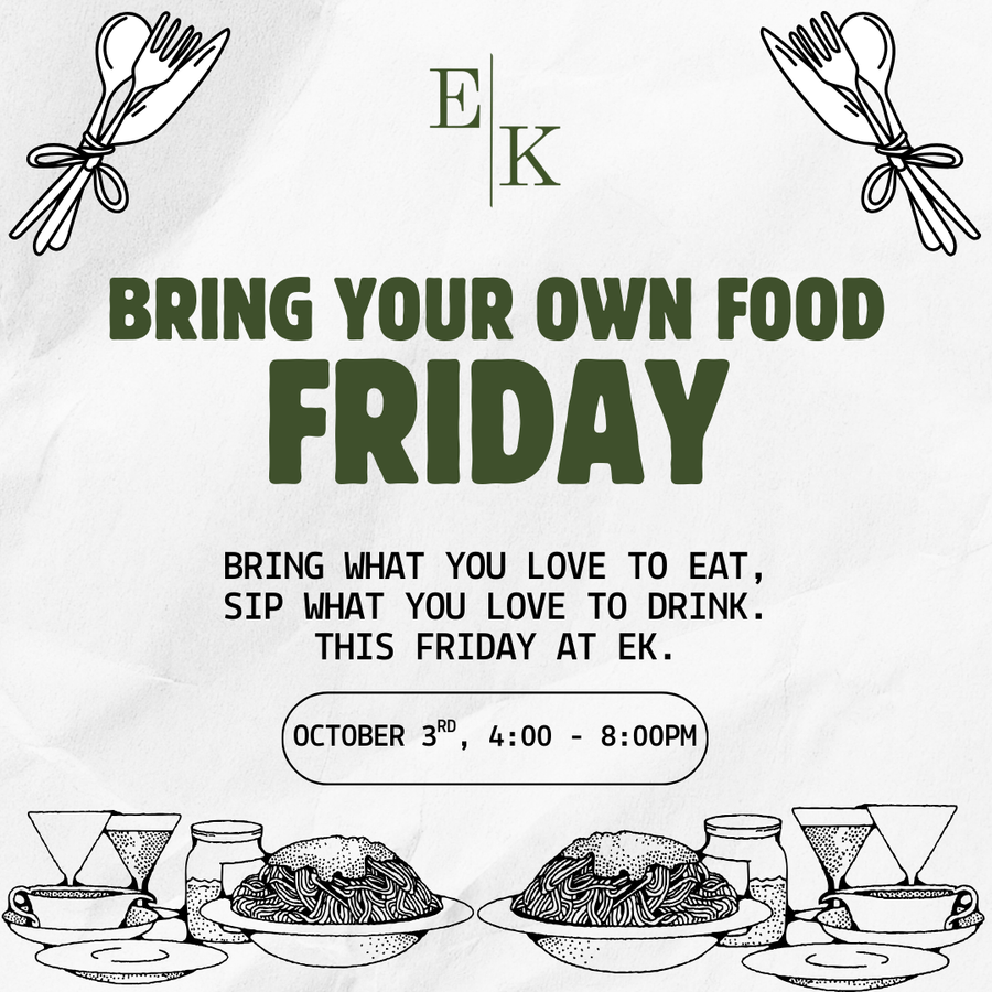 Bring You Own Food Friday