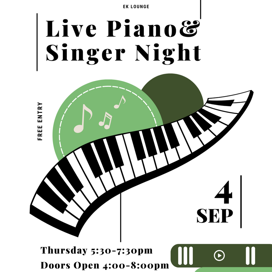 Live Piano & Singer Night
