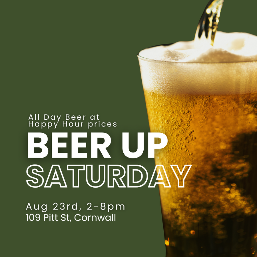 Beer Up- All Day Happy Hour Beer